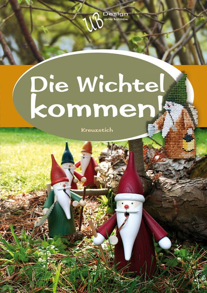 Leaflet - Die Wichtel kommen - Kreuzstichmuster