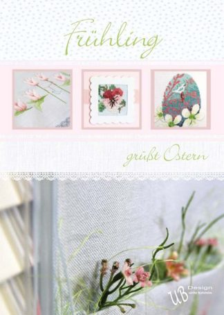 Leaflet - Frühling grüßt Ostern - Kreuzstichmuster