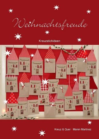 Leaflet Weihnachtsfreude - Kreuzstichmuster
