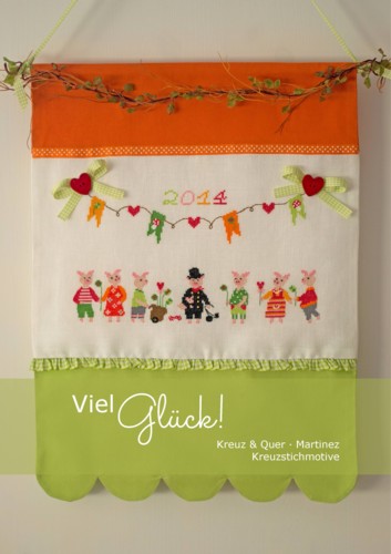 Viel Glück - Kreuzstichanleitung
