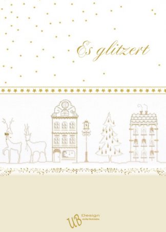 Leaflet - Es glitzert - Kreuzstichmuster