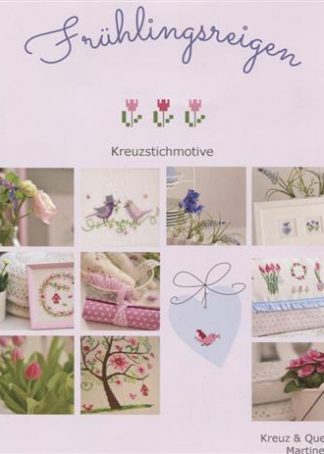 Leaflet Frühlingsreigen - Kreuzstichmuster