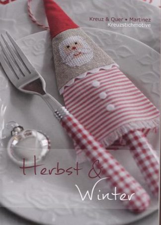 Leaflet Herbst und Winter - Kreuzstichmuster