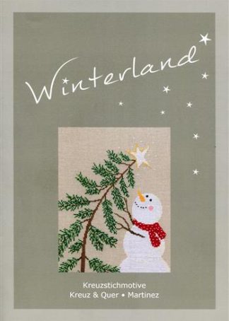 Leaflet Winterland - Kreuzstichmuster