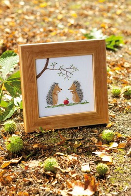 Kreuzstichbuch - Jahreszeiten Herbst &Winter – Bild 2