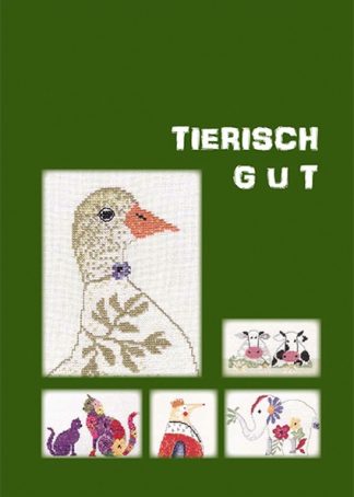 Kreuzstichbuch - Tierisch gut