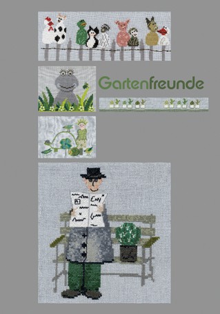 Kreuzstichheft - Gartenfreunde