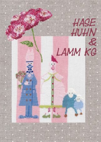 Kreuzstichheft - Hase Huhn und Lamm KG