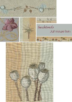 Kreuzstichheft - Leuchtende Jahreszeiten