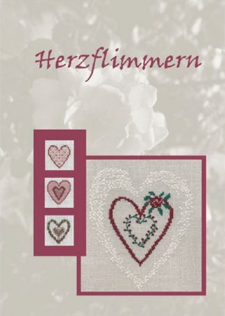 Kreuzstichheft - Herzflimmern