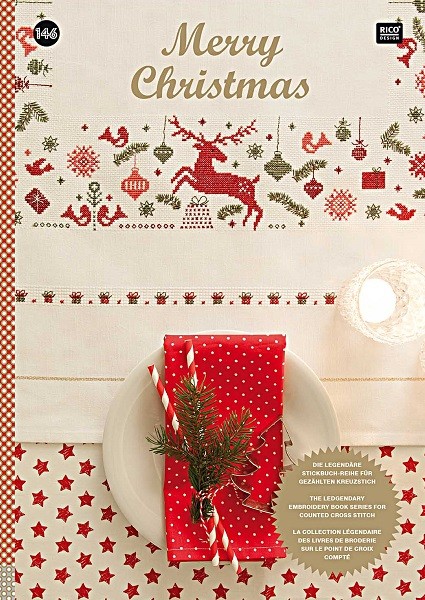 146 Kreuzstichheft - Merry Christmas