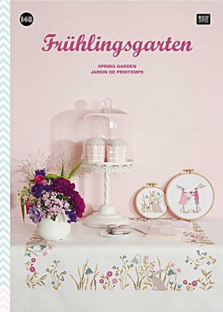 148 Kreuztichheft - Frühlingsgarten