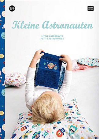 154 Kreuzstichheft - Kleine Astronauten
