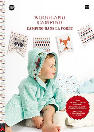 159 Kreuzstichheft - Woodland Camping