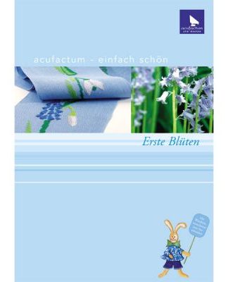 Leaflet - Erste Blüten - Kreuzstichmuster