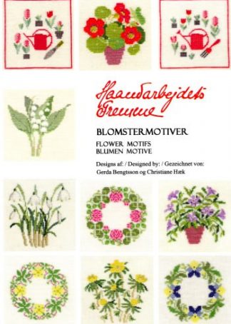 Kreuzstichheft - Blumen Motive