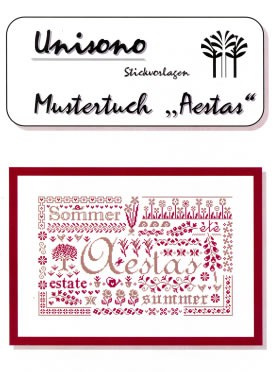 Mustertuch Aestas (Sommer)