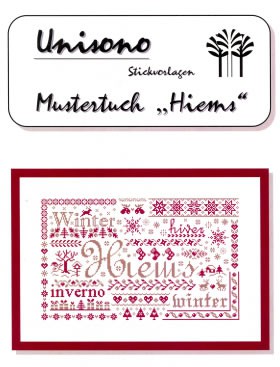 Mustertuch Hiems (Winter)