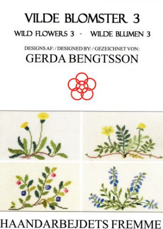 Kreuzstichheft - Wilde Blumen 3