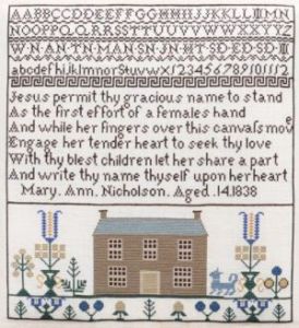 Mary Ann Nicholson - 1838