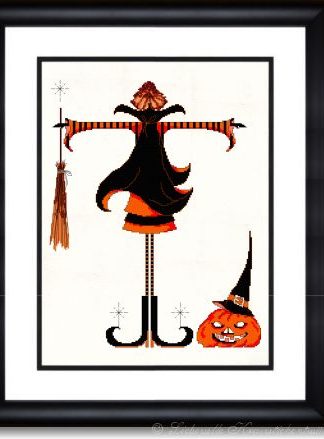 Stickpackung - Lulu Belle zu Halloween