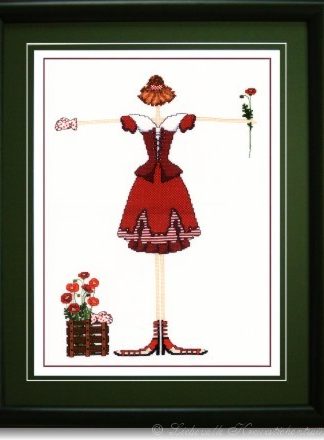 Stickpackung - Lulu Belle mit Mohn