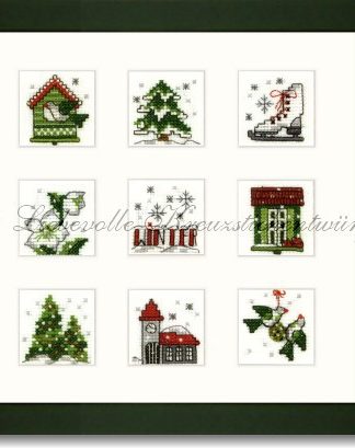 Stickpackung - Winterzauber