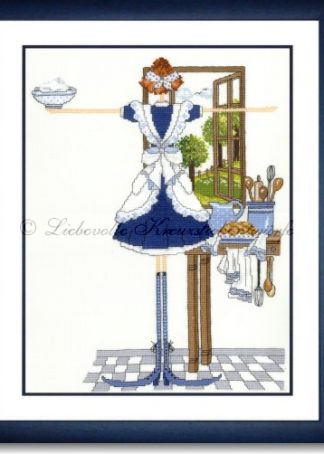 Stickpackung - Lulu Belles Backstube, blau