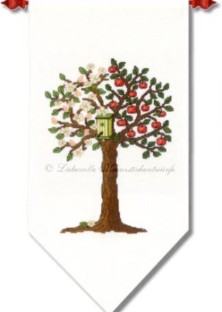 Stickpackung - Frühling-Sommer Apfelbaum