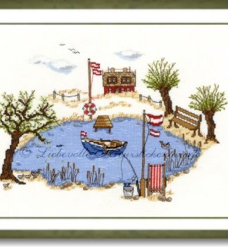 Stickpackung - Haus am See