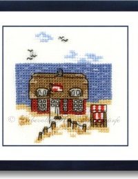 Stickpackung - Kl. Haus in den Dünen