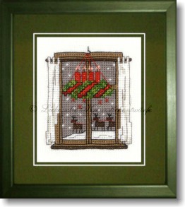 Stickpackung - Fenster im Advent 2
