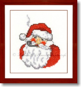 Stickpackung - Lieber guter Weihnachtsmann