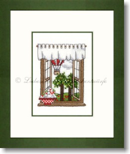 Stickpackung - Sommerfenster