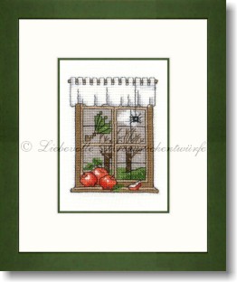 Stickpackung - Herbstfenster