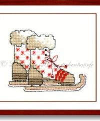 Stickpackung - Schlittschuhe