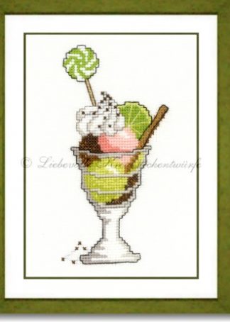 Stickpaackung - Limetteneisbecher