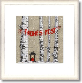Stickpackung - Frohes Fest 2017