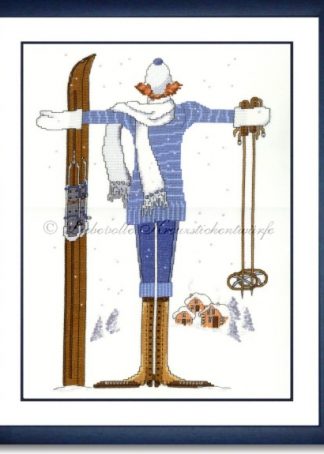 Stickpackung - Lulu Belle Weihnachten 2016, blau