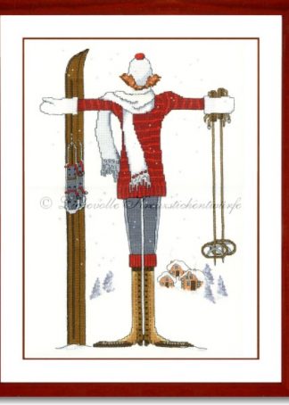 Stickpackung - Lulu Belle Weihnachten 2016, rot