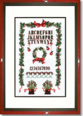 Stickpackung - Weihnachtsmustertuch