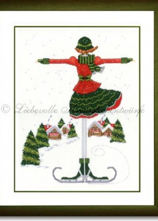 Stickpackung - Lulu Belle Weihnachten 2014, rot