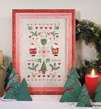 Stickpackung Weihnachten