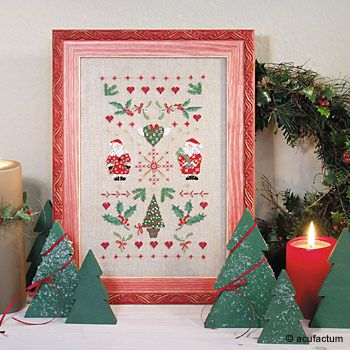 Stickpackung Weihnachten