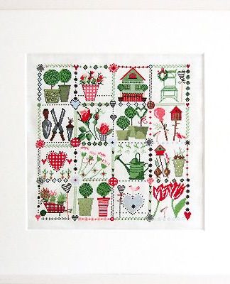 Stickpackung Gartenliebe