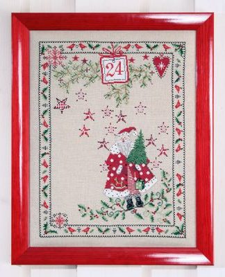 Stickpackung Nikolaus im Advent