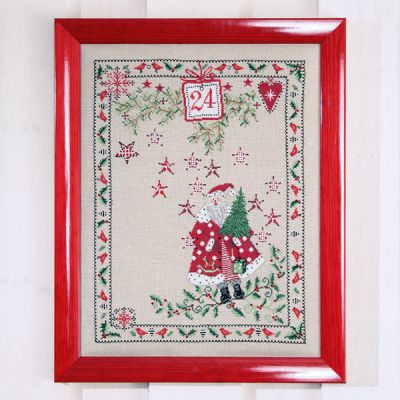 Stickpackung Nikolaus im Advent