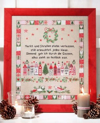 Stickpackung Markt und Straßen