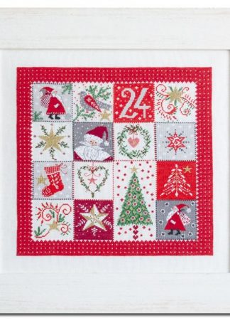 Stickpackung Nikolaus Patchwork