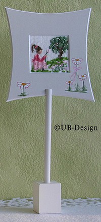 Dekopassepartout Gänseblümchen